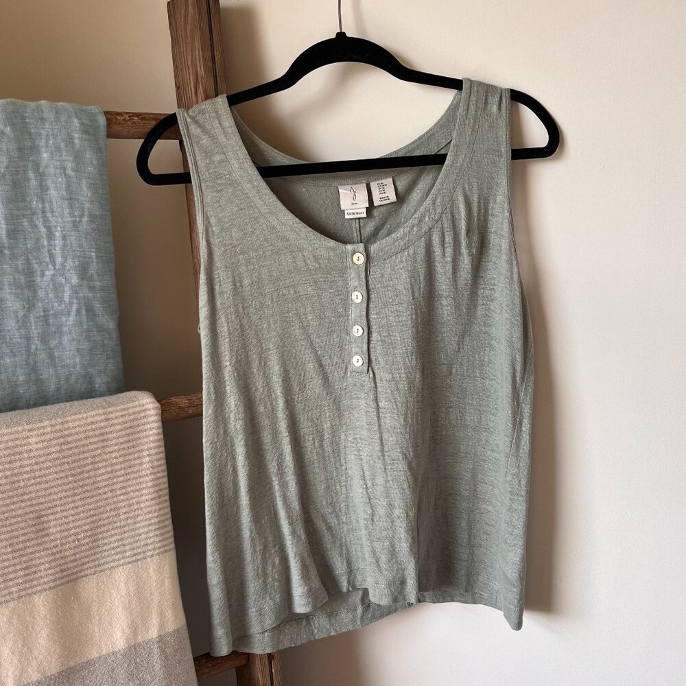 Joie 100% Linen Tank Top